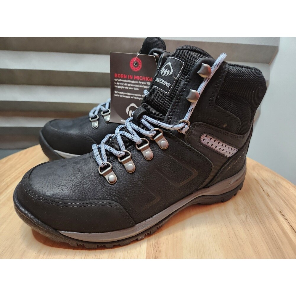 Wolverine Chisel 2 Waterproof Work Boot Women’s 8.5 Wide Black